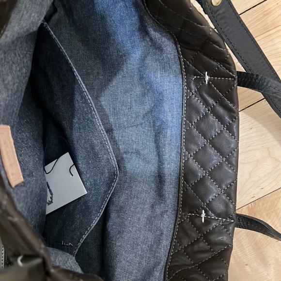 NWT Clare V Quilted Tote Bag - Picture 11 of 12